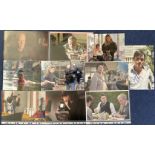 Tv and Film Collection of 10 Signed Colour Photos. Includes the Signatures of Francois Berland,