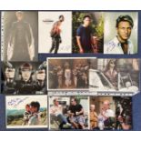 Tv and Film Collection of 10 Signed Colour Photos. Includes the Signatures of James Draven,