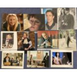 Tv and Film Collection of 10 Signed Colour Photos. Includes the Signatures of B. J. Novak, Chris O'