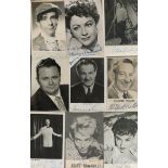 Vintage Entertainment collection 10 signed assorted photos from some legendary names such as