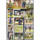 Cricket Signed Photo Collection of 17 Signed 10 x 8 inch Colour Photos. Signatures include