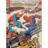 DC and Marvel present The Battle of the Century Superman Vs The Amazing Spiderman comic. 37995. Est.