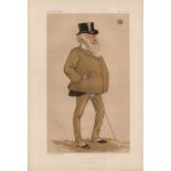 Vanity Fair print. Titled Horses. Subject The Viscount Combernere. Dated 5/5/1888. Approx size 14x11