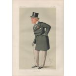 Vanity Fair print. Titled A Turf reformer. Subject Mr H Chaplin MP. Dated 5/12/1874. Approx size