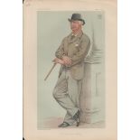 Vanity Fair print. Titled The Grosvenor Gallery. Subject Sir C Lindsay Bt. Dated 3/2/1883. Approx