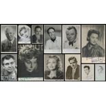 Music, a collection of 12 signed vintage photos of classical singers. Mainly 5. 5x3. 5, from the