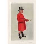 Vanity Fair print. Titled Worksop Manor. Subject Sir John Robinson. Dated 24/5/1911. Approx size