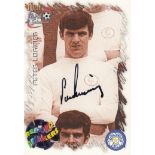 Autographed Peter Lorimer 1999 Trade Card: A Superbly Produced Modern Trade Card By Futura,
