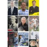 Football Autographed German Internationals 1960s 1980s: A Superb Lot Of Modern Promotional Cards