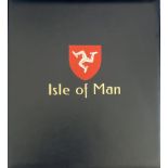 Isle of Man Davo Hingeless Album With Slipcase Mint Stamps from M42 1992 40th Anniversary of the