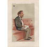 Vanity Fair print. Titled Diplomacy. Subject The Earl of Malmesbury GCB PC DCL. Dated 25/7/1874.