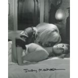 Lesbian Vampire Lovers hammer horror movie 8x10 photo, signed by Judy Matheson, pictured topless!