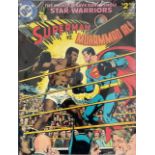 DC The fight to save earth from Star Warriors Superman Vs Muhammad Ali comic. C 56 32180. Est.