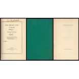 Charles Morgan The River Line. Published by Macmillan, London. Inscribed on title page by the