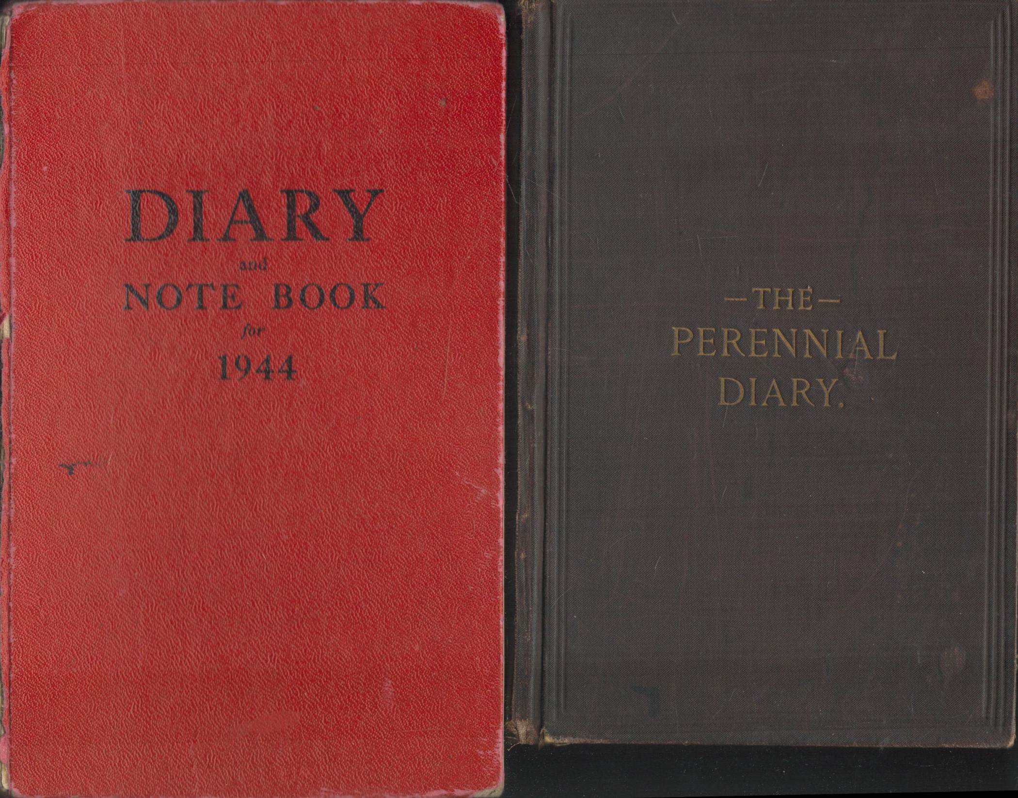 This lot contains 5 items Item 1- Diary for 1904 alliance Assurance Co Ltd. 3" x 4¼". A small