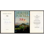 Deirdre Purcell Sky. Published by Macmillan. Inscribed by the author on the title page 'Very Best