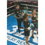Boxing Raven Chapman signed 12x8 colour photo. Good condition. All autographs are genuine hand