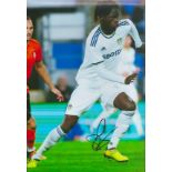 Football Darko Gyabi signed Leeds United 12x8 colour photo. Darko Boateng Gyabi (born 18 February