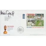 Cricket Mike Gatting signed The Ashes England Winners 2005 FDC PM First Day of Issue Royal Mail