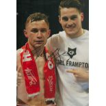 Boxing Shan McGuigan signed 12x8 colour photo. Shane McGuigan is a British boxing coach. He is the
