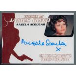 James Bond. Angela Scoular (Ruby Bartlett in On Her Majesty's Secret Service) Signed 007 Trading