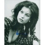 Lana Wood signed 10x8 black and white photo. Good Condition. All autographs are genuine hand