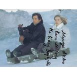 Maryam D'Abo signed 8x6 inches Living Daylights colour photo. Good Condition. All autographs are