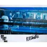 Nathan Pegler No Time to Die signed 10 x 8 inch colour James Bond photo. Good Condition. All