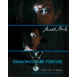 Melita Clarke signed 10 x 8 inch colour Diamonds are Forever James bond photo. Good Condition. All