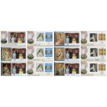 Military. Collection of 11 HM Queen Elizabeth, The Queen Mother FDCs, 6 Are Signed by Brigadier