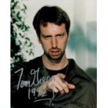 Tom Green Actor, Comedian Signed 8x10 Photo. Good condition. All autographs are genuine hand