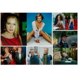 Tv and Film Collection of 10 Signed 12 x 8 inch Colour Glossy Photos. Includes Signatures of