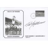 Football autographed Nat Lofthouse Commemorative Cover: A Superbly Designed Modern Commemorative
