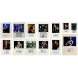 Music Collection of Thirteen 16 x 12 inch Mounts Signed. Includes Jake Bugg, Cee Lo Green, Paolo