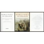 Military. World War 1 in Colour 1st Edition Hardback Book by Charles Messenger. Published in 2003.