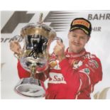 Sebastian Vettel. 10x8 picture. Good condition. All autographs are genuine hand signed and come with