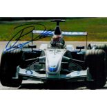 Robert Kubica Formula One Driver Signed BMW Photo. Good condition. All autographs are genuine hand