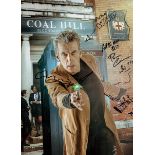 Tv and Film. Peter Capaldi Signed, Inscribed and doodled 16 x 12 inch colour Dr Who Photo. All in