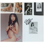 Glamour Model Collection of 6 Signed Photos. Includes Lisa Bonet, Patricia Arquette, Marilyn