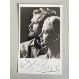 Nina & Frederik 1960's Chart Topping Duo Signed 6x4 inch Photo. Good condition. All autographs are