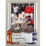 Danny Wallace Former Manchester United Player Signed 12x8 inch photo. Good condition. All autographs