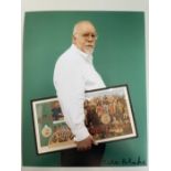 Peter Blake Legendary Beatles L.P. Cover Artist Signed 10x8 inch Photo. Good condition. All