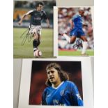 Crespo, Gallas, Jones, Johnson, Abraham, Di Matteo, LeBeouf Chelsea Footballers Selection of 12