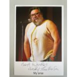 Ricky Tomlinson Royle Family Cast Member Signed 8x6 inch Photo. Good condition. All autographs are