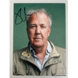 Jeremy Clarkson Top Gear, Clarkson's Farm Presenter Signed 7x5 inch Photo. Good condition. All