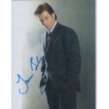 Signed Jamie Bamber Colour Photo. Size 10 x 8 Inch. Good condition. All autographs are genuine
