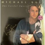 Music. Michael Ball Signed One Careful Owner Vinyl Record Sleeve With Vinyl Record Included. Good