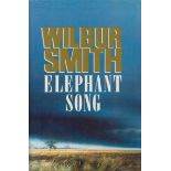 Wilbur Smith 1st Edition Hardback Book Titled Elephant Song. Published in 1991. Spine in Good