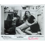 Paul Bartel and Mary Woronov, a dual signed 10x8 photo from the film Eating Raoul. Bartel was an