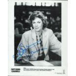 Kathleen Turner, a signed 10x8 promo photo for the film, Switching Channels (1988). An actress who